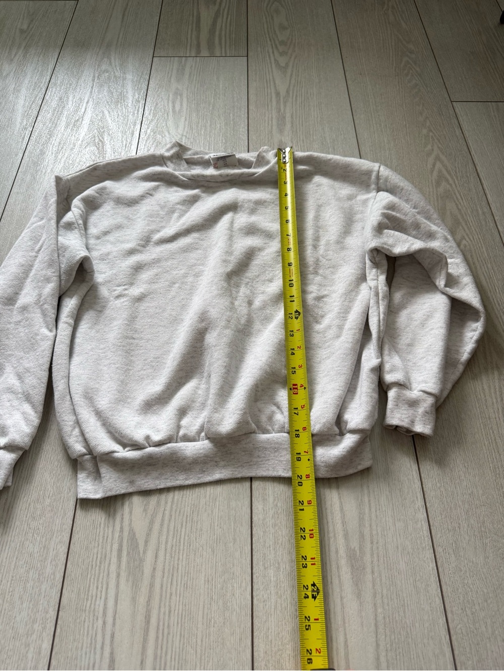 Vintage single stitch grey pullover crewneck sweatshirt medium Canada 80s 90s - Picture 4 of 8